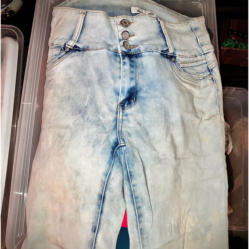 Mi Jeans Light Blue Wash Size 11 Jr View 4